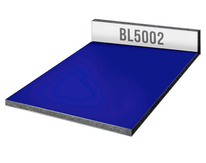 Алюминиевые композитные листы (FORMA, Г4, 3-0,3-1220-4000мм, Синий BL 5002)