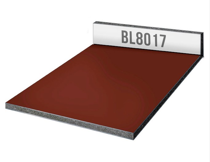 Алюминиевые композитные листы (FORMA, Г4, 3-0,2-1220-4000мм, Шоколад BL 8017)