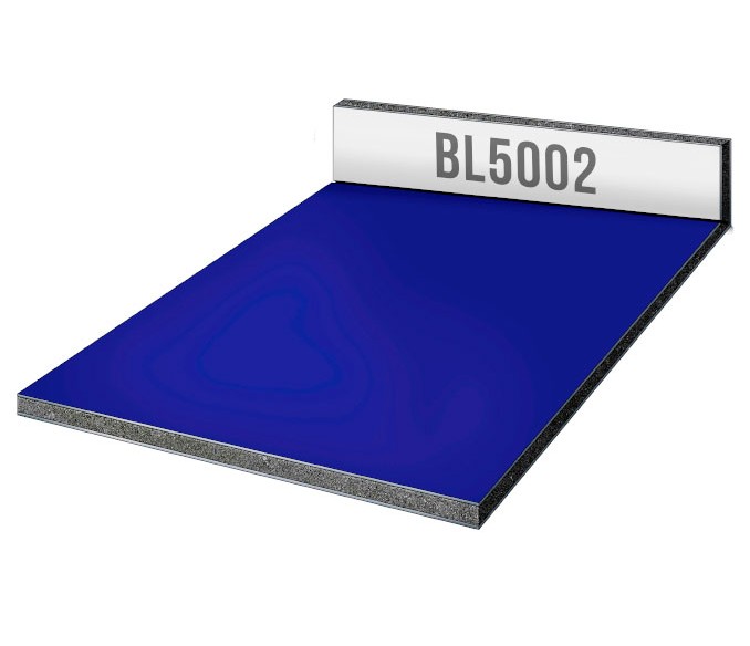 Алюминиевые композитные листы (FORMA, Г4, 3-0,2-1220-4000мм, Синий BL 5002)