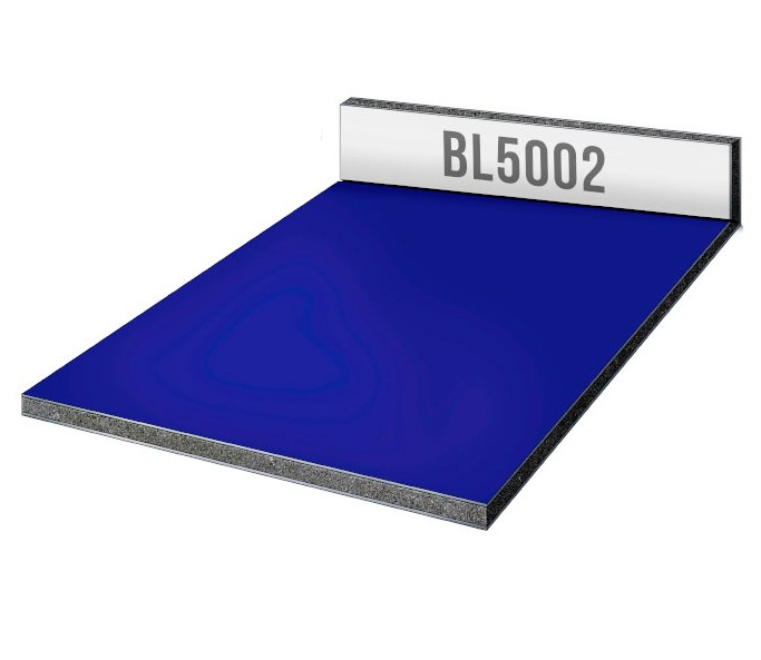 Алюминиевые композитные листы (FORMA, Г4, 3-0,2-1500-4000мм, Синий BL 5002)
